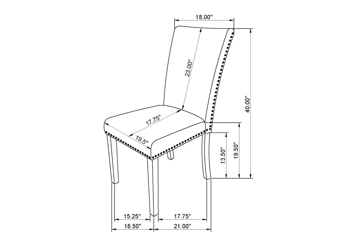 Vance Round Dining Set - Faux Marble Table | Ocean Furniture Tampa