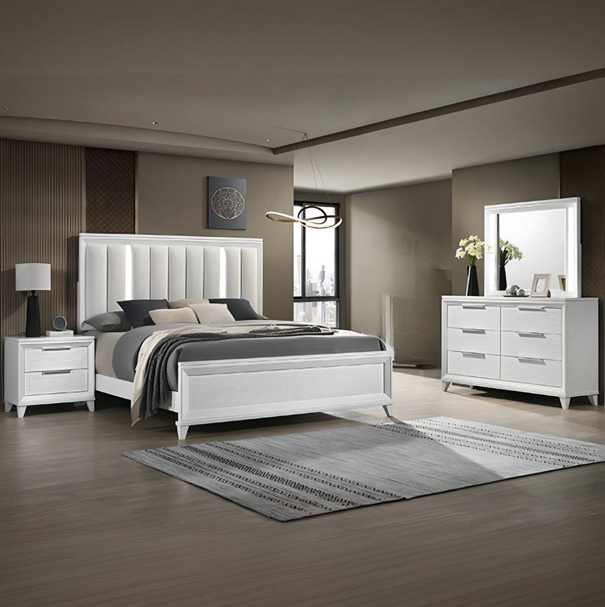 Cressida 4-Piece Bedroom Set - Furniture Store