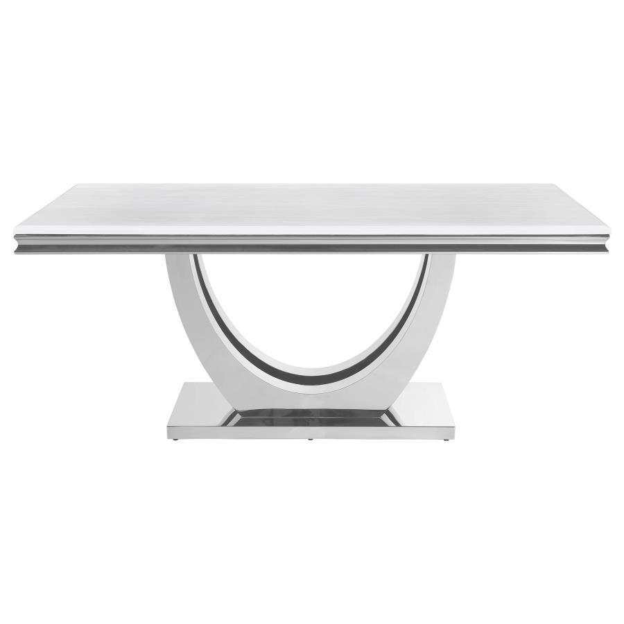 Kerwin Marble Dining Set - Furniture Store