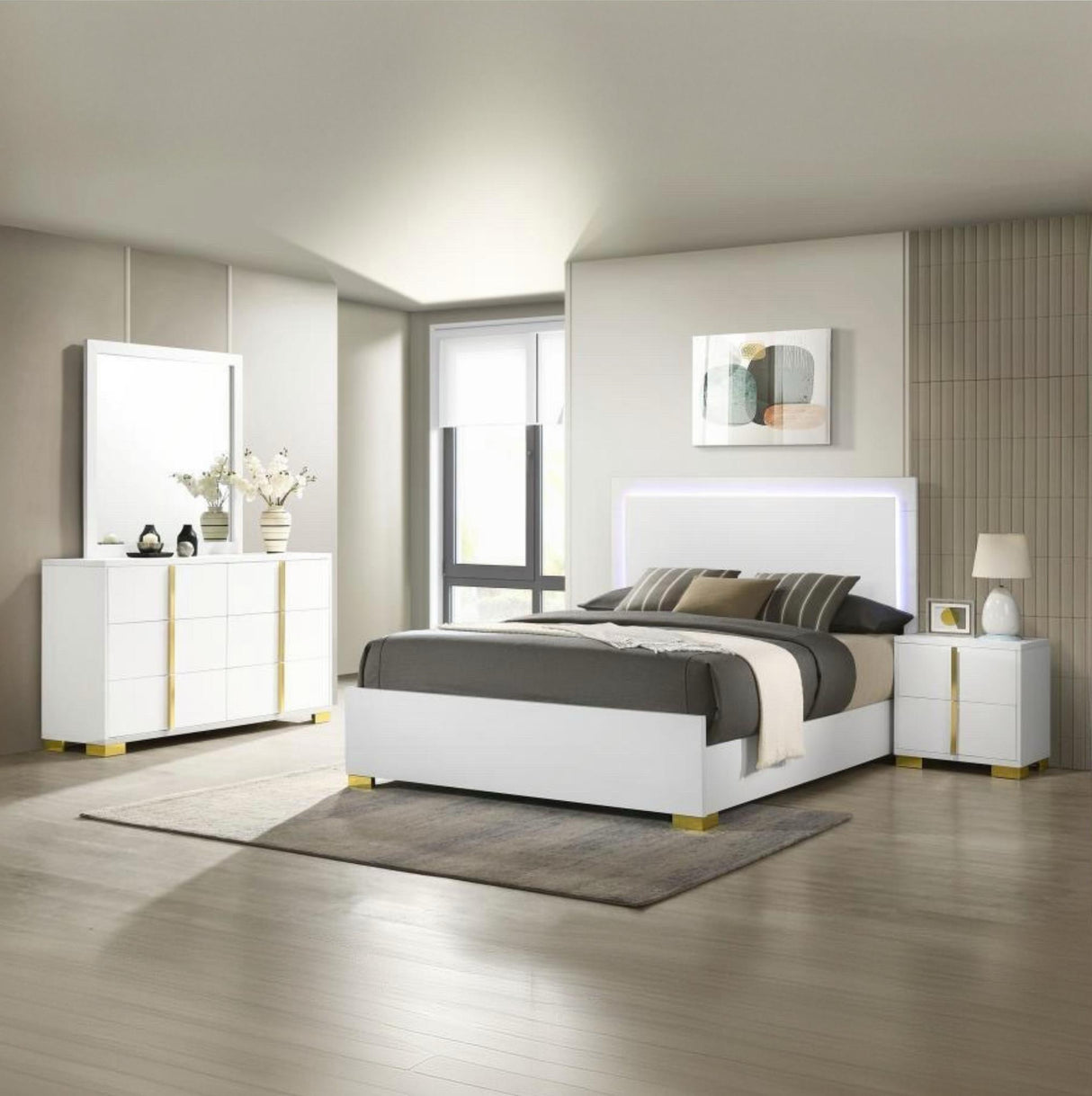 Marceline 4-Piece Bedroom Set - Furniture Outlet