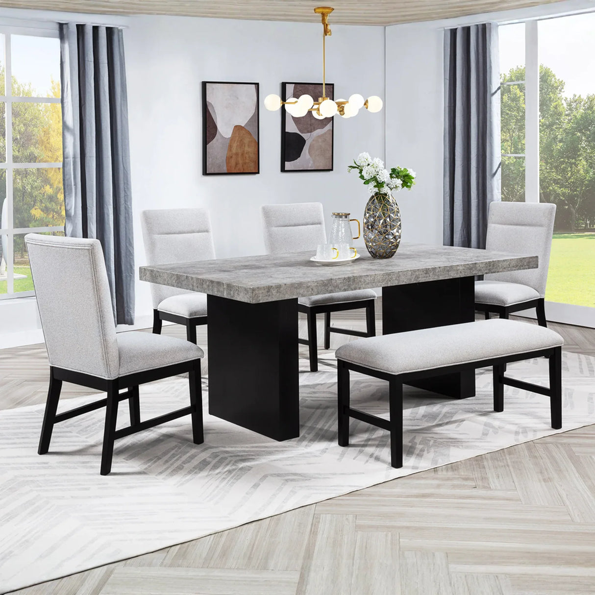 Sebastian Dining Group - Modern Style | Furniture Outlet Tampa