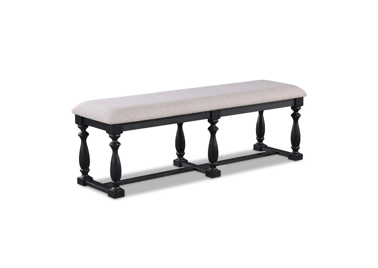 Regent Dining Group 6-Piece - Charcoal Finish | Ocean Furniture Tampa