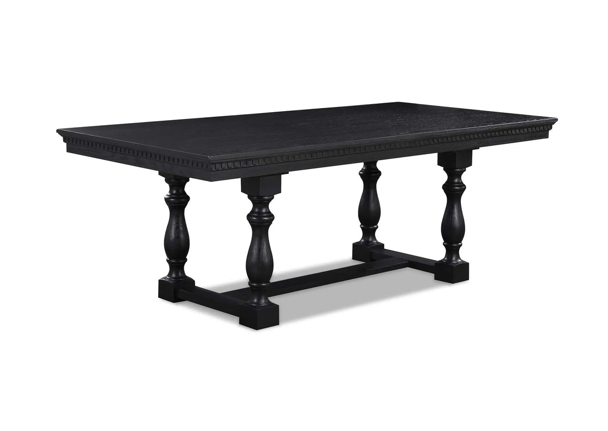 Regent Dining Group 6-Piece - Charcoal Finish | Ocean Furniture Tampa