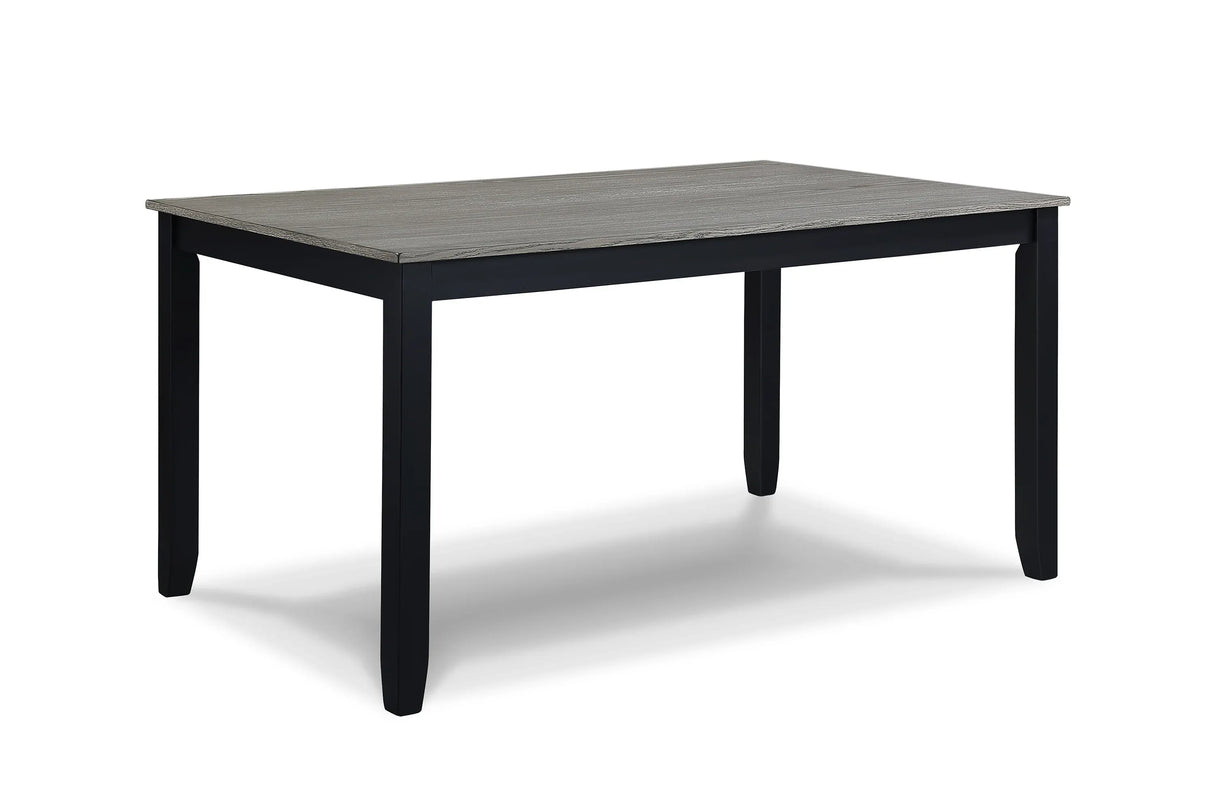 Eloise 7-Piece Dinette Set - Light Grey | Furniture Outlet Tampa
