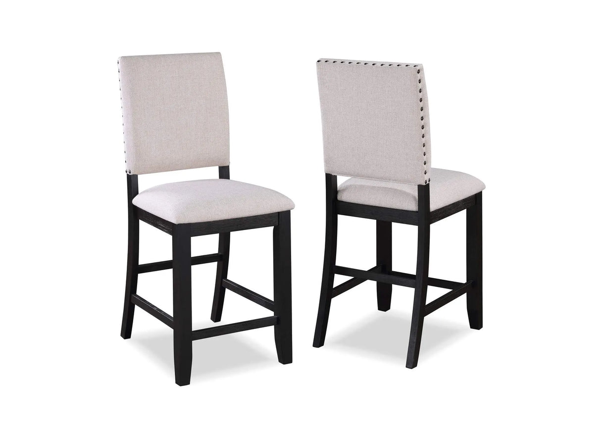 Regent Dining Group 6-Piece - Charcoal Finish | Ocean Furniture Tampa