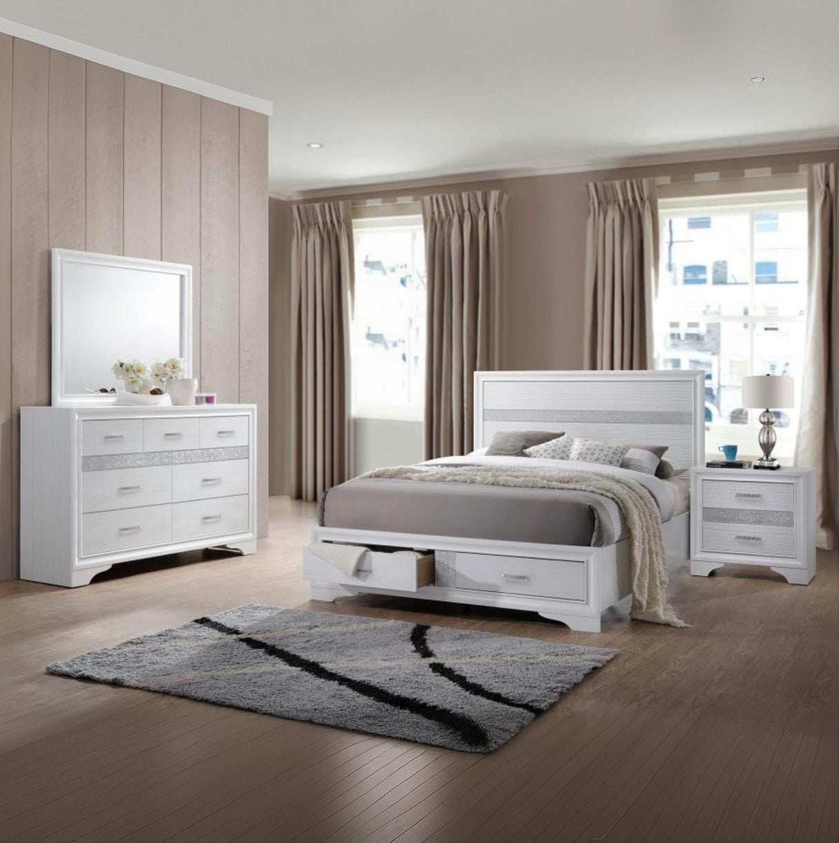 Miranda 4-Piece Bedroom Set - Furniture Store