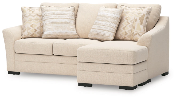 Lango Reversible Sofa Chaise in Pebble | Sectional Set in Tampa, Orlando & Fort Myers
