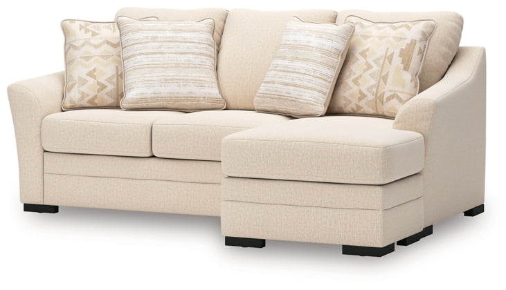 Lango Queen Sofa Sleeper Chaise in Jute | Tampa, Orlando & Fort Myers