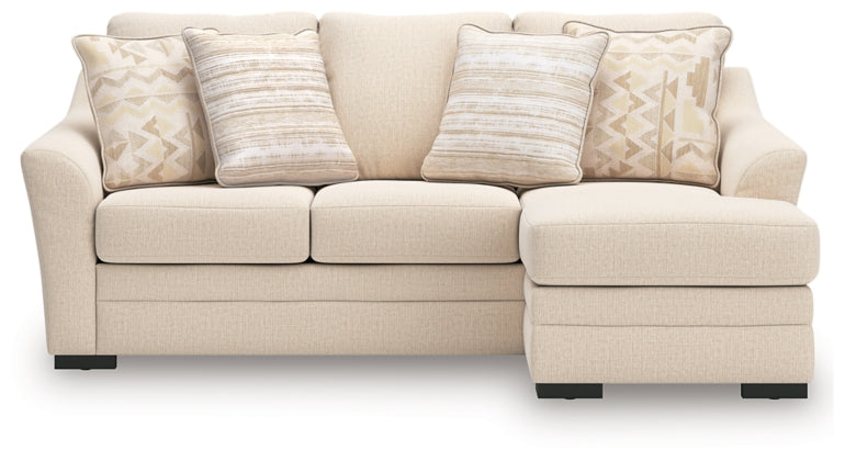 Lango Queen Sofa Sleeper Chaise in Jute | Tampa, Orlando & Fort Myers