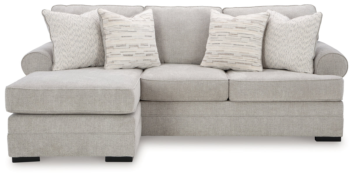 Eastonbridge Reversible Sofa Chaise in Pebble | Sectional Set in Tampa, Orlando & Fort Myers