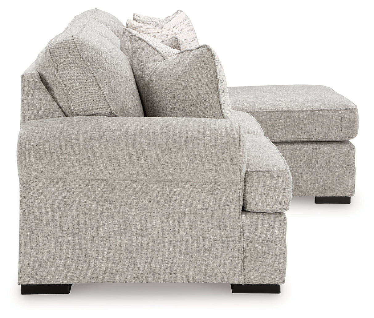 Eastonbridge Reversible Sofa Chaise in Pebble | Sectional Set in Tampa, Orlando & Fort Myers