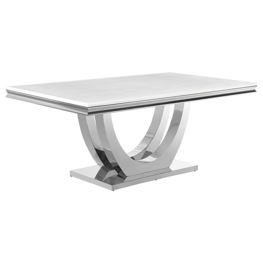 Kerwin Marble Dining Set - Furniture Store