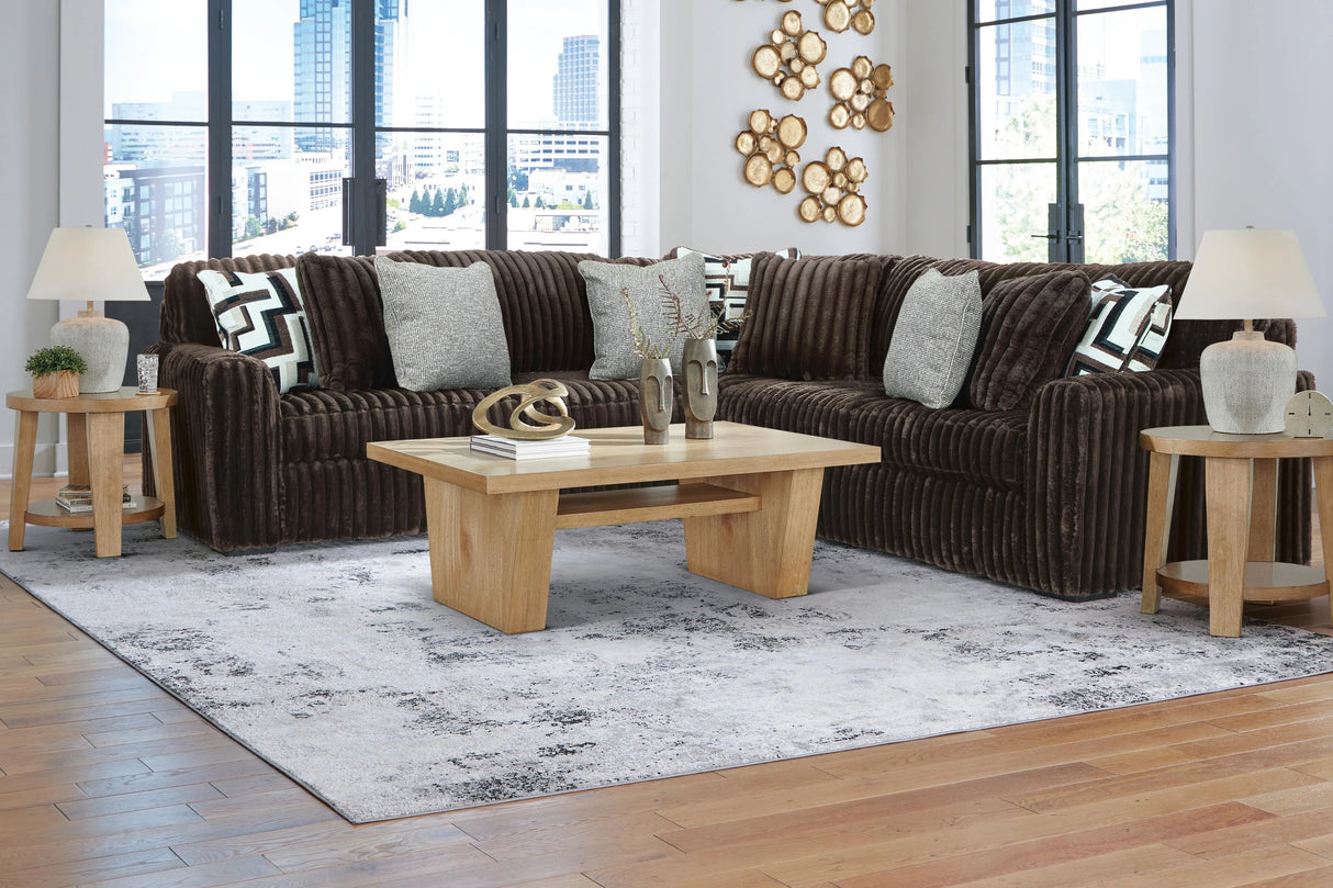 Midnight-Madness Corduroy Sectional Set | Tampa, Orlando & Fort Myers | From $1,199