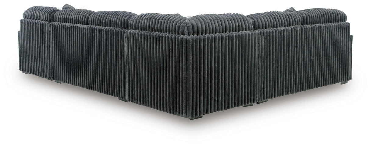 Midnight-Madness Corduroy Sectional Set | Tampa, Orlando & Fort Myers | From $1,199