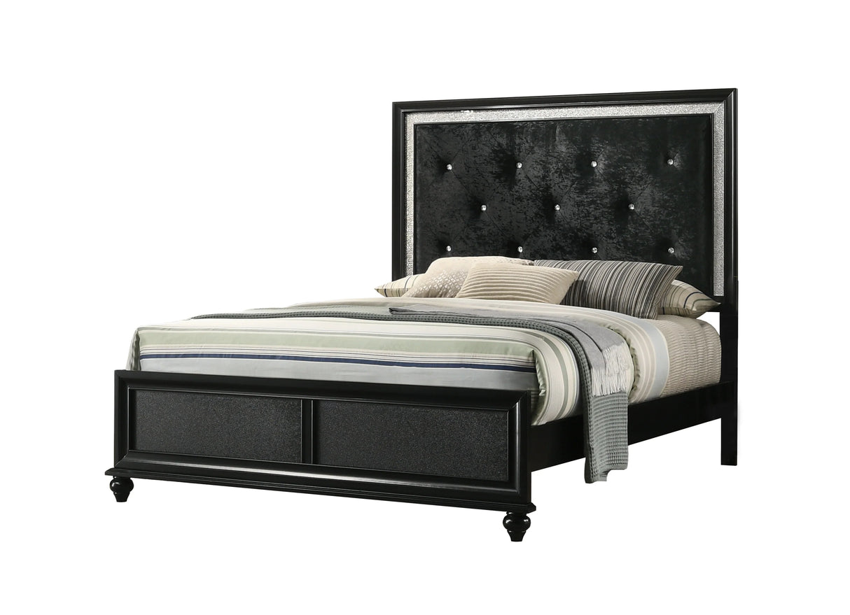 Lila 4-Piece Bedroom Set - Black - Ocean Furniture Tampa