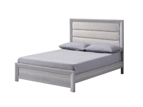 Adelaide Upholstered Bedroom Set - Driftwood Finish | Ocean Furniture