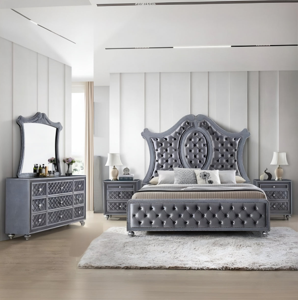Cameo 5-Piece Bedroom Set - Furniture Store