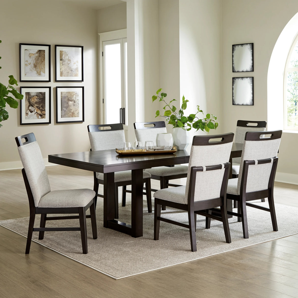 Neymorton 7-Piece Butterfly Extension Dining Set | Tampa, Orlando & Fort Myers | $1,199