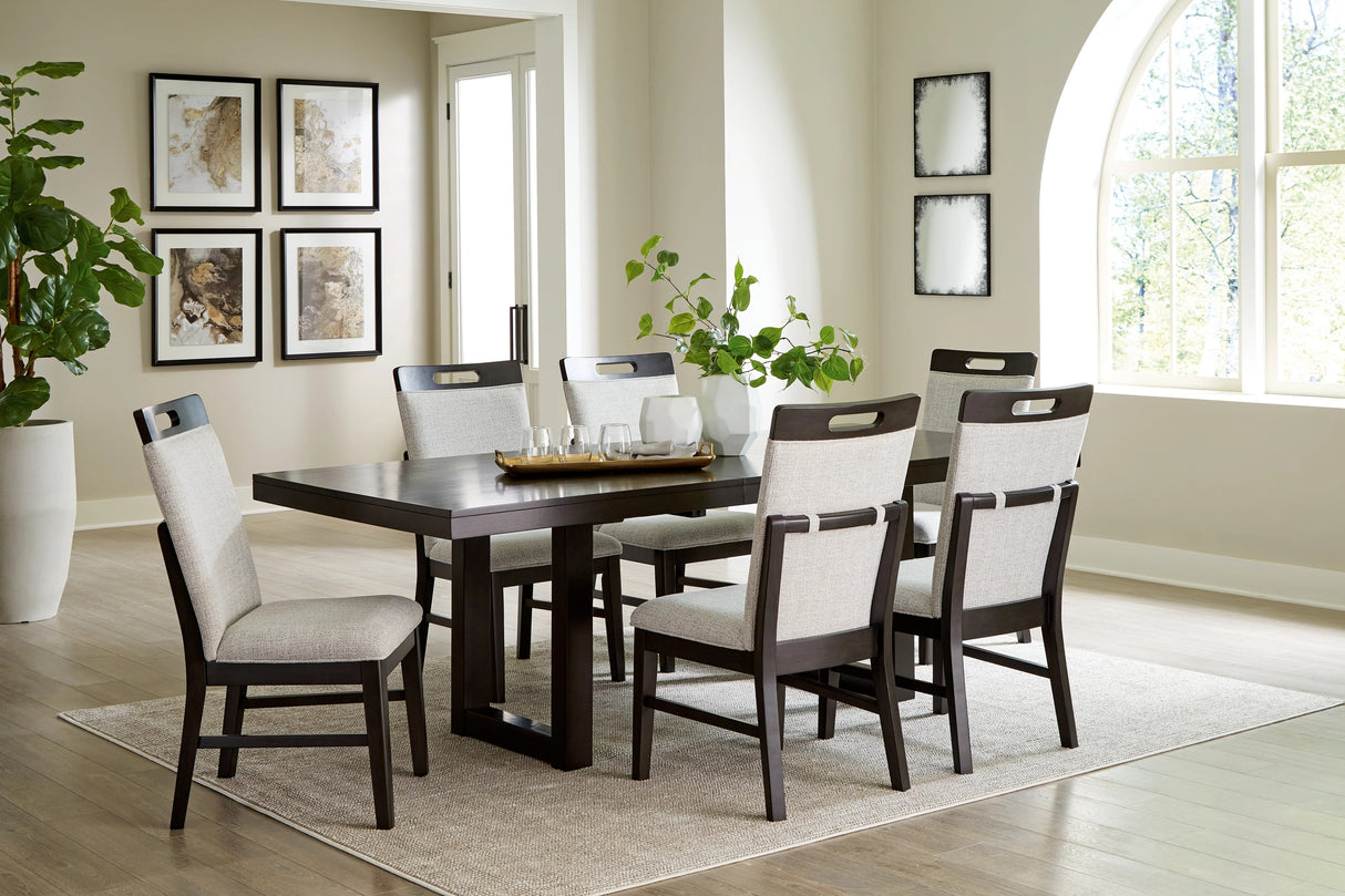 Neymorton 7-Piece Butterfly Extension Dining Set | Tampa, Orlando & Fort Myers | $1,199