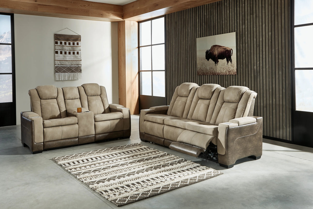 Next-Gen DuraPella Power Reclining Sectional Set in Tampa Orlando Fort Myer