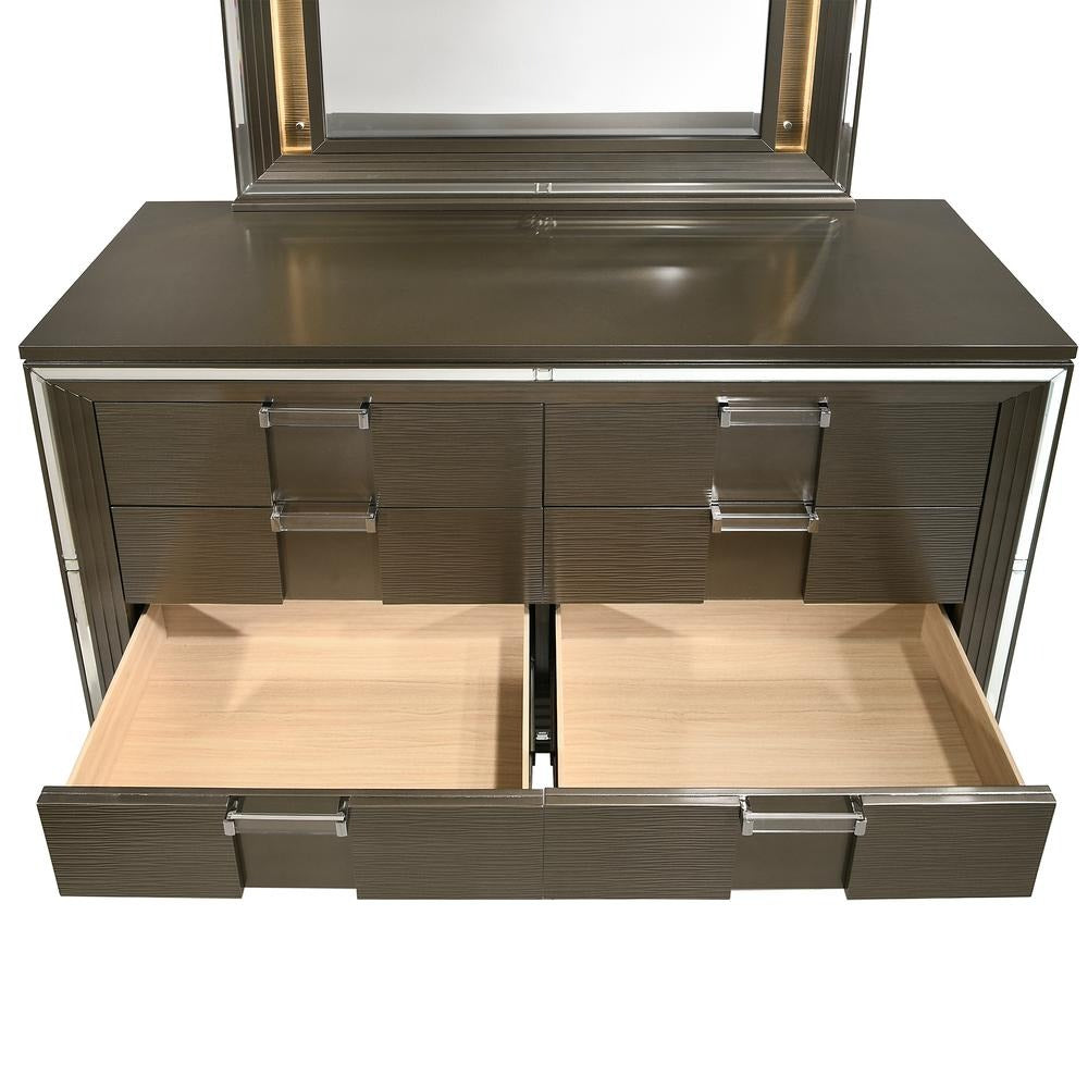 Gina Modern Storage Bedroom Set | Tampa, Orlando & Fort Myers Store | From $1,799