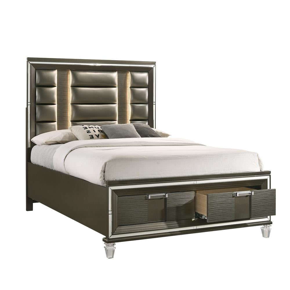 Gina Modern Storage Bedroom Set | Tampa, Orlando & Fort Myers Store | From $1,799