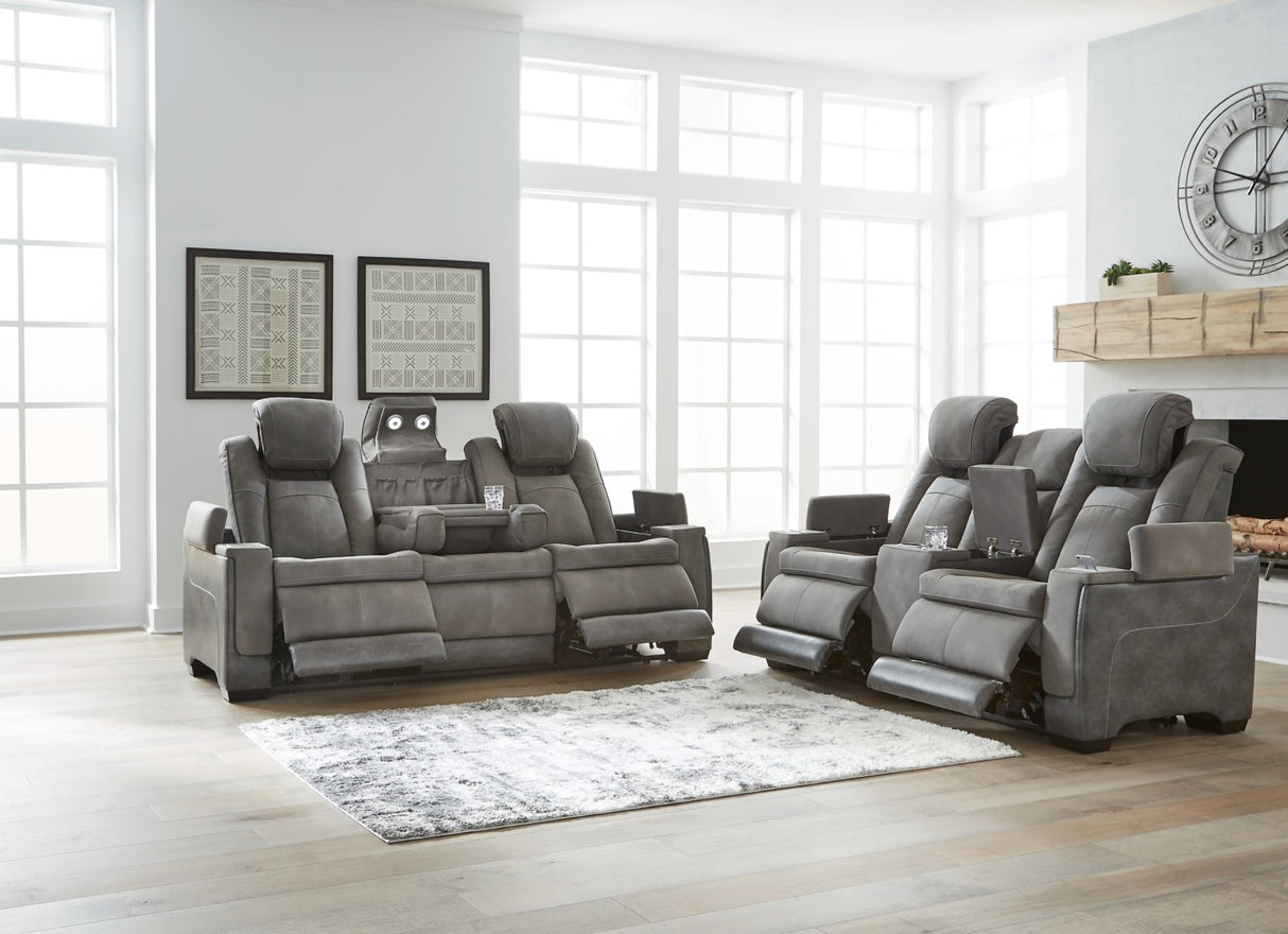 Next-Gen DuraPella Power Reclining Sectional Set in Tampa Orlando Fort Myer