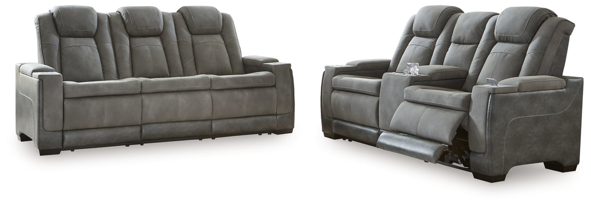 Next-Gen DuraPella Power Reclining Sectional Set in Tampa Orlando Fort Myer