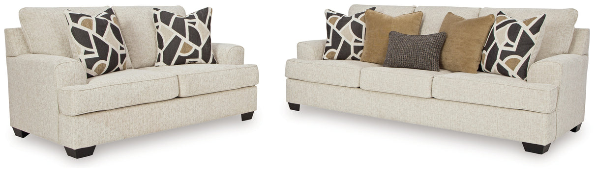Heartcort Sofa and Loveseat in Quartz | Living Room Set in Tampa, Orlando & Fort Myers