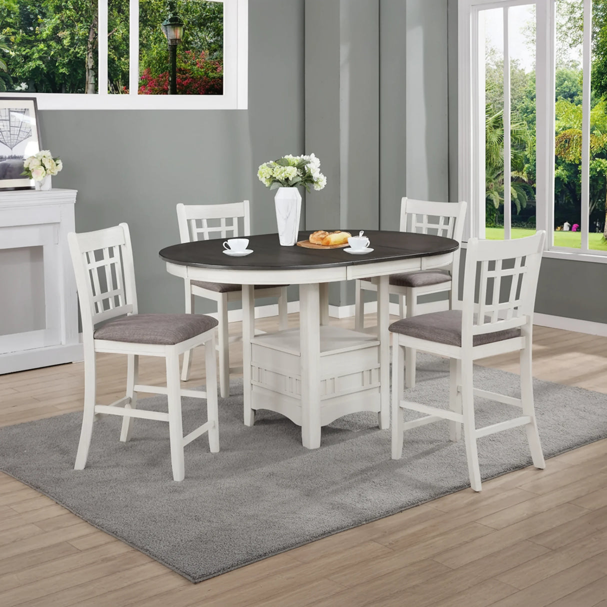 Hartwell 5-Piece Dining Set - Outlet Furniture Tampa