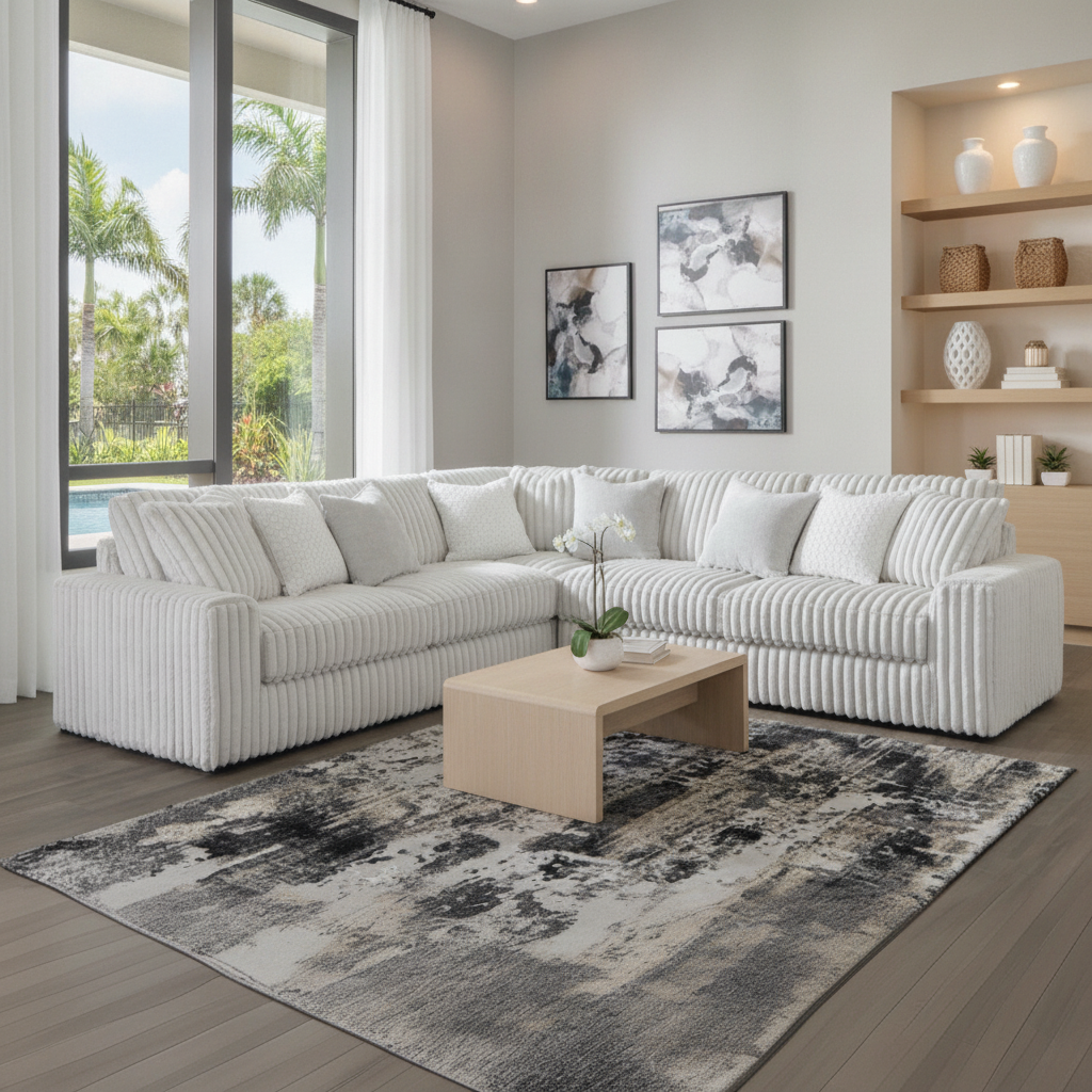 Modern Coastal Living: The Stupendous Sectional for Orlando & Kissimmee Homes
