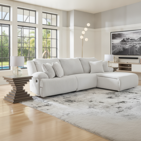 Top Tier Reclining Sectional Orlando: Coastal Comfort at Ocean Furniture