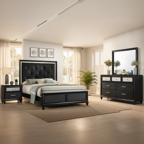 Juego de Dormitorio Lila Negro Fort Myers: Guía para Comprar Muebles en Florida | Ocean Furniture