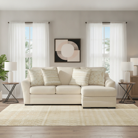 Sofá Lango Reversible Pebble Tampa | Oferta Ocean Furniture