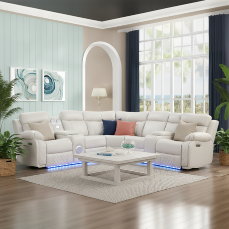 Lexuzz Power Sectional Fort Myers: Your Guide to Florida-Friendly Comfort & Style at Ocean Furniture