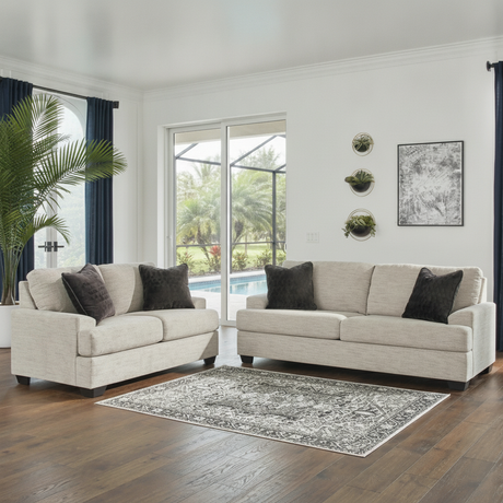 Sofá y Loveseat Vayda Pebble: Estilo Moderno para tu Hogar en Orlando