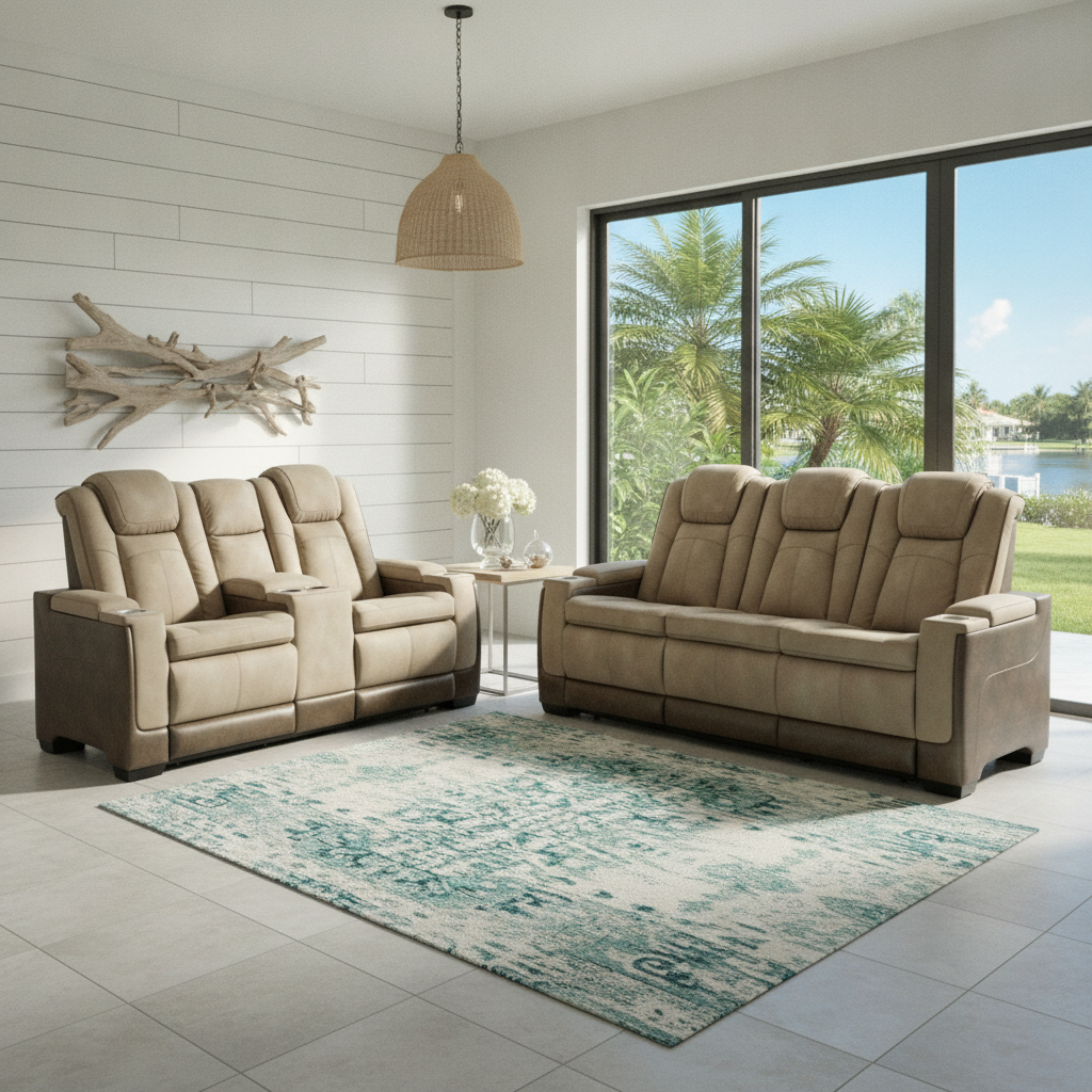 Sofá Seccional Next-Gen DuraPella Fort Myers: Confort y Durabilidad para Florida | Ocean Furniture