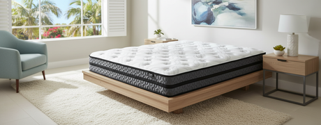 Colchón Híbrido 10 Pulgadas Pocketed - Oferta Ocean Furniture Tampa