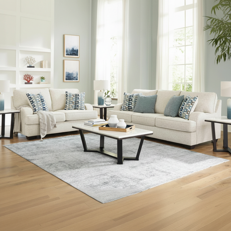 Valerano Sofa & Loveseat: Modernidad y Confort en Tampa | Ocean Furniture