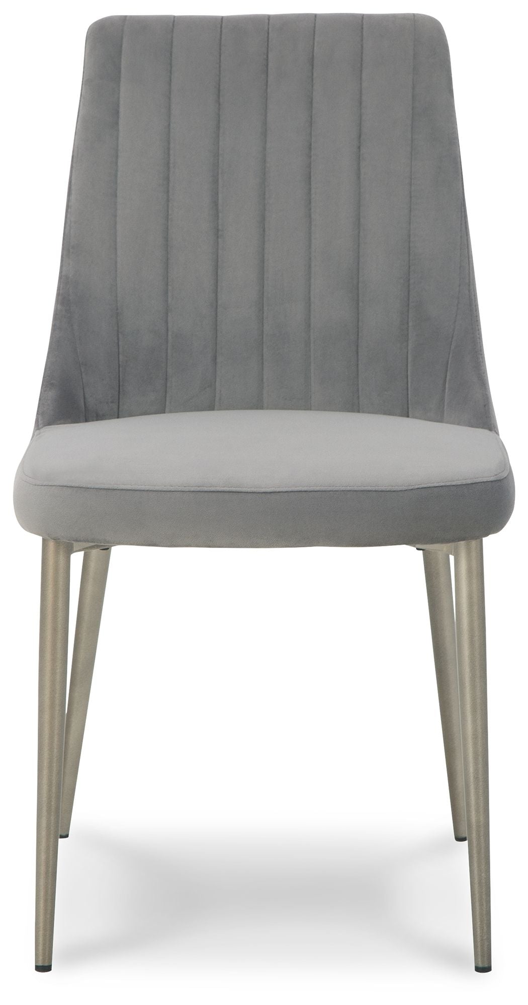 Barchoni - Gray - Dining Uph Side Chair (Set of 2)