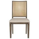 Matisse - Woven Rattan Back Dining Side Chair (Set of 2) - Brown