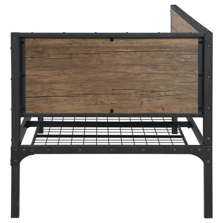 Getler - Daybed - Weathered Chestnut And Black