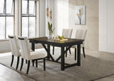 Malia - Refractory Extension Dining Set