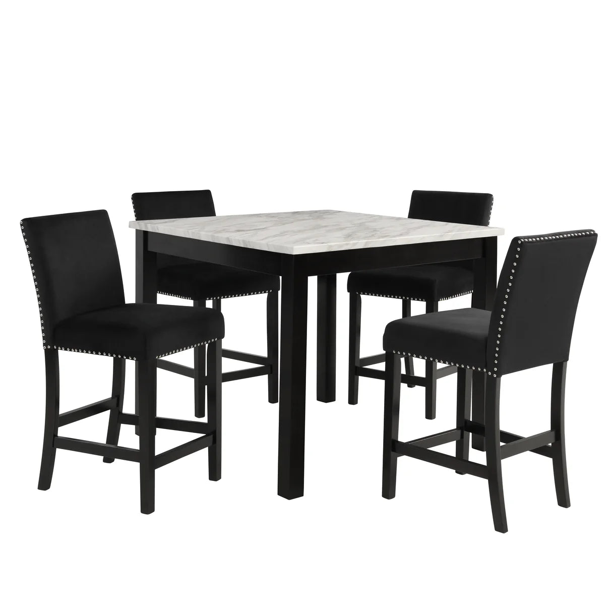 Mark 5-Piece Counter Height Dining Set - Furniture Outlet