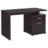 Irving - 2-drawer Office Desk with Cabinet