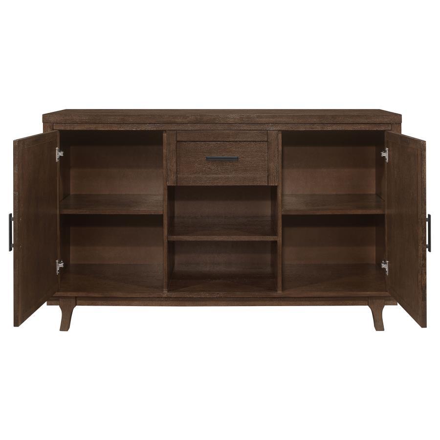 Reynolds - 2-Door Dining Sideboard Server - Brown Oak