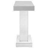 Crocus - Rectangular Console Table - Silver