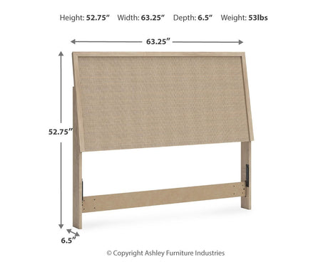 Cielden - Two-Tone - Panel Headboard