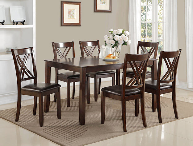 Eloise 7-Piece Dinette Set | Furniture Outlet Tampa