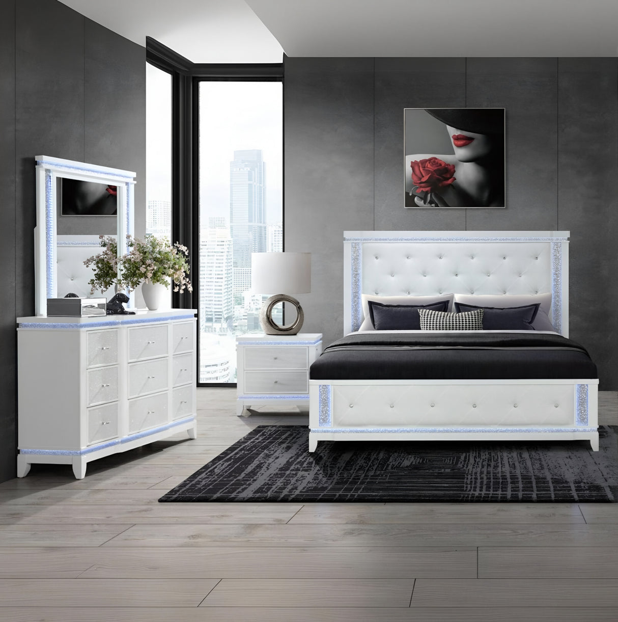 Alina 4-Piece Bedroom Set - Furniture store